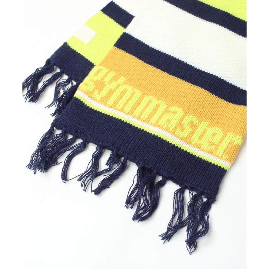 マフラー メンズ レディース ジムマスター gym maste ウール混 ニットニットマフラー G457746 通勤 通学 ロング 秋 冬 秋冬 ギフト | gym master | 08