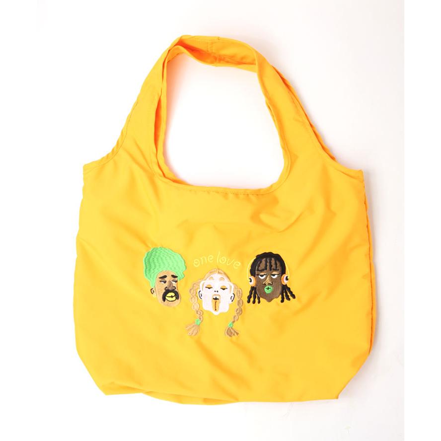 gym master ジムマスター 刺繍 One Love 刺繍 エコバッグ G521772 バッグ トートバッグ メンズ レディース 綿 刺しゅう 春 夏 春夏 | gym master | 06