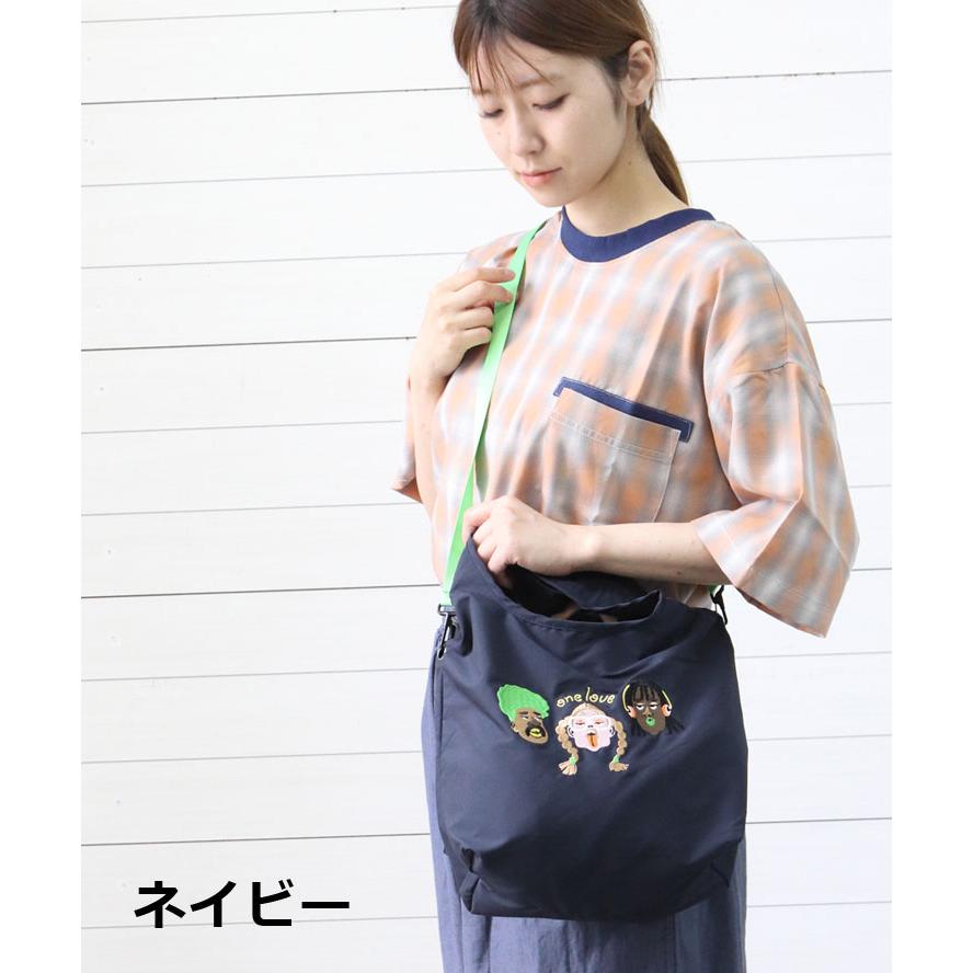 gym master ジムマスター 2WAY One Love 刺繍 ミニショルダー G521773 バッグ メンズ レディース アウトドア エコバック 春 夏 春夏 | gym master | 04