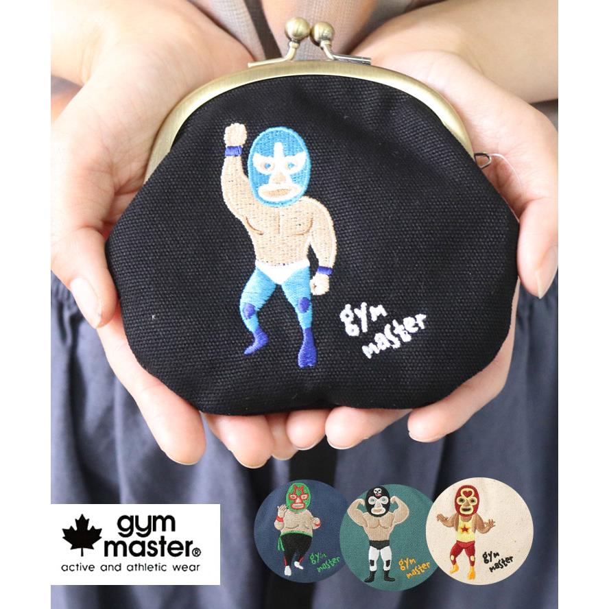gym master ジムマスター 覆面レスラー がま口財布 小銭入れ