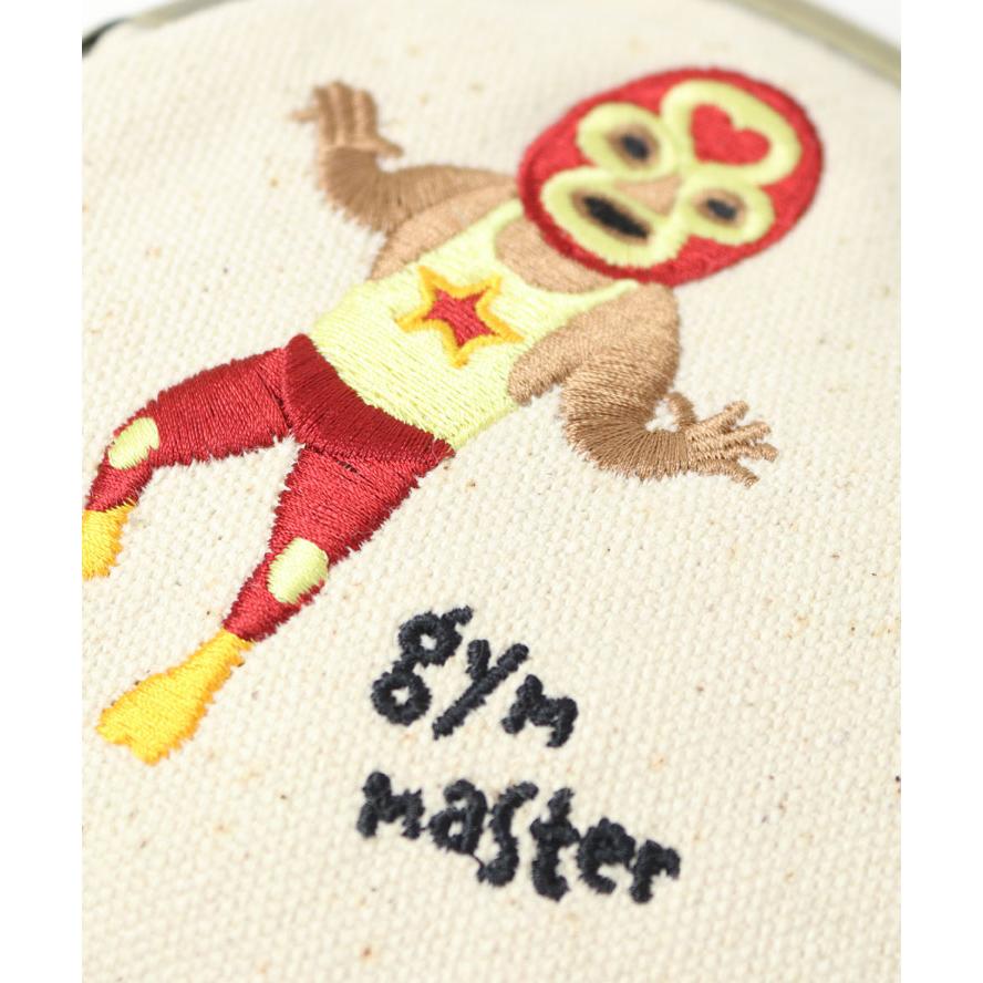 gym master ジムマスター 覆面レスラー がま口財布 小銭入れ ミニポーチ G521799 | gym master | 08