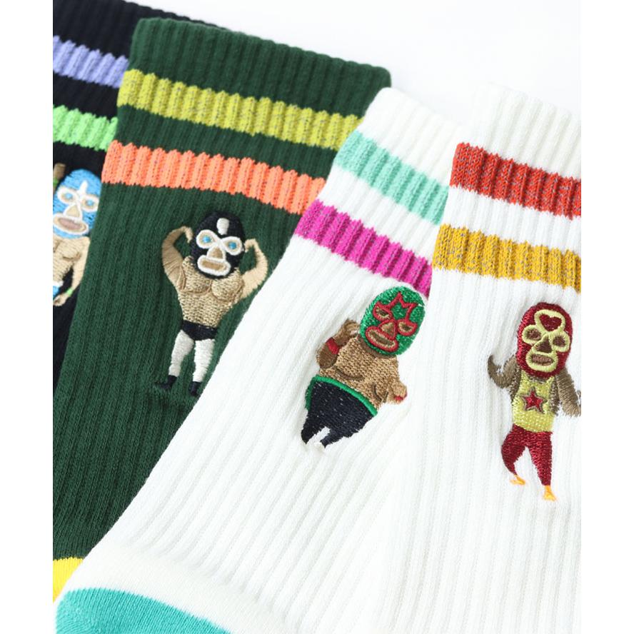 gym master ジムマスター リフレクションライン刺繍 ソックス 靴下 メンズ レディース 春 夏 春夏 G566787 | gym master | 05