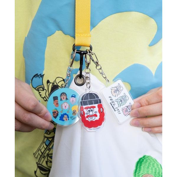 gym master ジムマスター ジムっ子アクリルキーホルダー G599745 アクキー チャーム ギフト プレゼント 覆面レスラー マスクマン 酔拳 酒 おじさん | gym master | 07