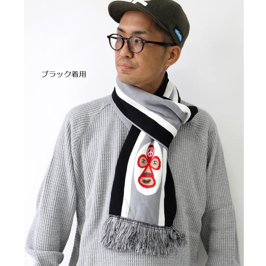 gym maste ジムマスター レスラージャガードマフラー G621755 マフラー メンズ レディース 防寒 通勤 通学 秋 冬 秋冬 ギフト プレゼント | gym master | 06