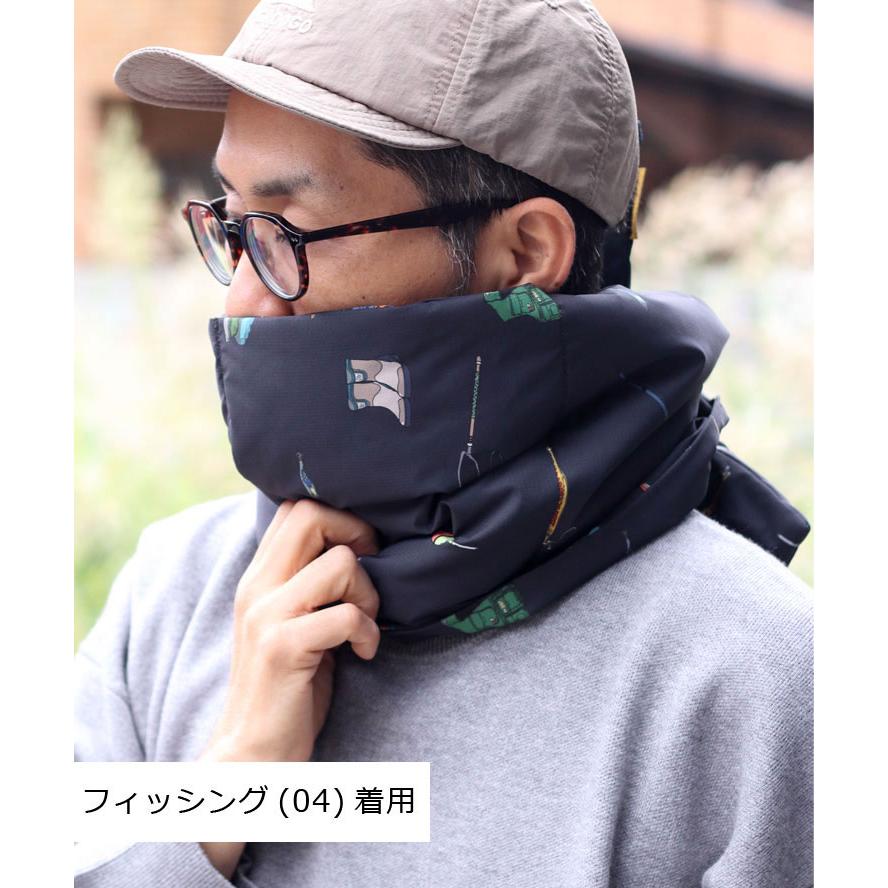 gym master ジムマスター ハッピーペイント中ワタ マフラー G633774 メンズ レディース 防寒 ネックウォーマー 秋 冬 秋冬 | gym master | 07