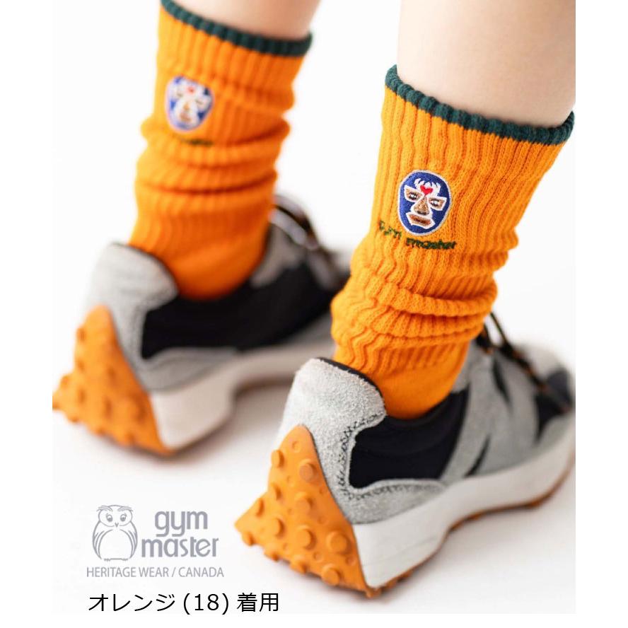 gym master ジムマスター 覆面レスラー刺繍ルーズソックス G666753 靴下 メンズ レディース 覆面レスラー 秋 冬 春 夏 春夏 秋冬 | gym master | 05