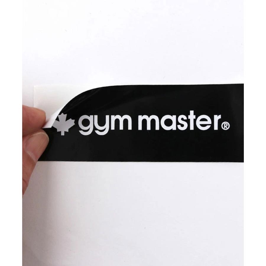 gym master ジムマスター ジムマスターロゴステッカー G699689 メンズ レディース ステッカー ロゴシール アウトドア キャンプ 車 PC スマホ ギフト | gym master | 06