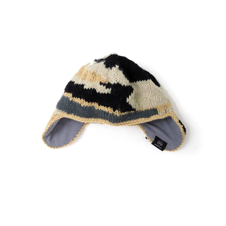 gym master ジムマスター 手編み耳当て付ニット帽 G699736 レディース メンズ 帽子 防寒 パイロットキャップ アビエイター キャップ 秋 冬 秋冬 | gym master | 05