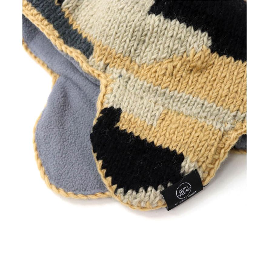 gym master ジムマスター 手編み耳当て付ニット帽 G699736 レディース メンズ 帽子 防寒 パイロットキャップ アビエイター キャップ 秋 冬 秋冬 | gym master | 06