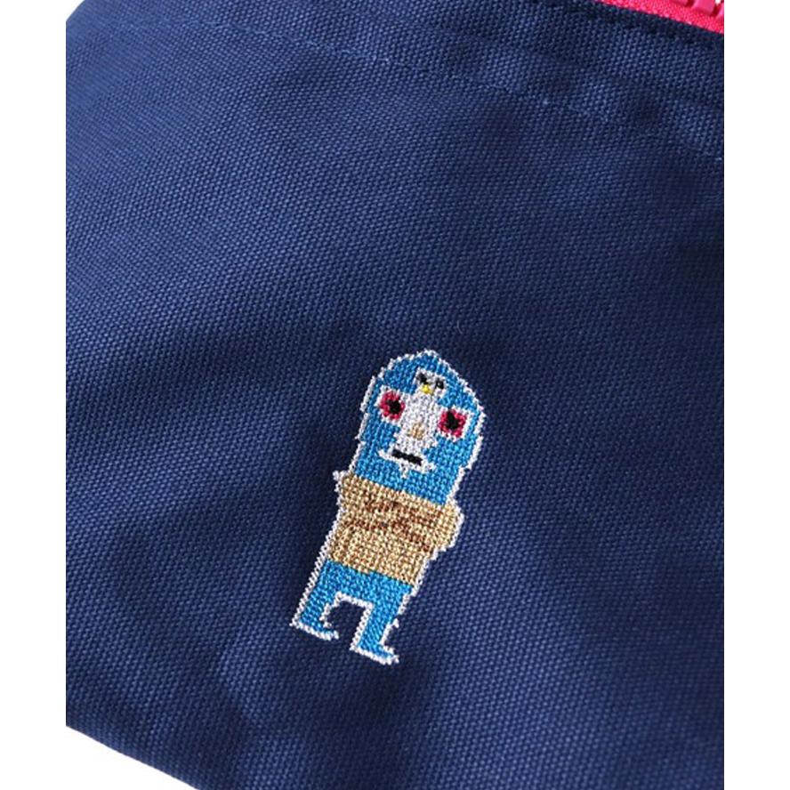 gym master ジムマスター ショルダーポーチ メンズ レディース レスラードット絵刺繍ショルダーポーチ G721795 春夏 ミニショルダー バッグ アウトドア | gym master | 09
