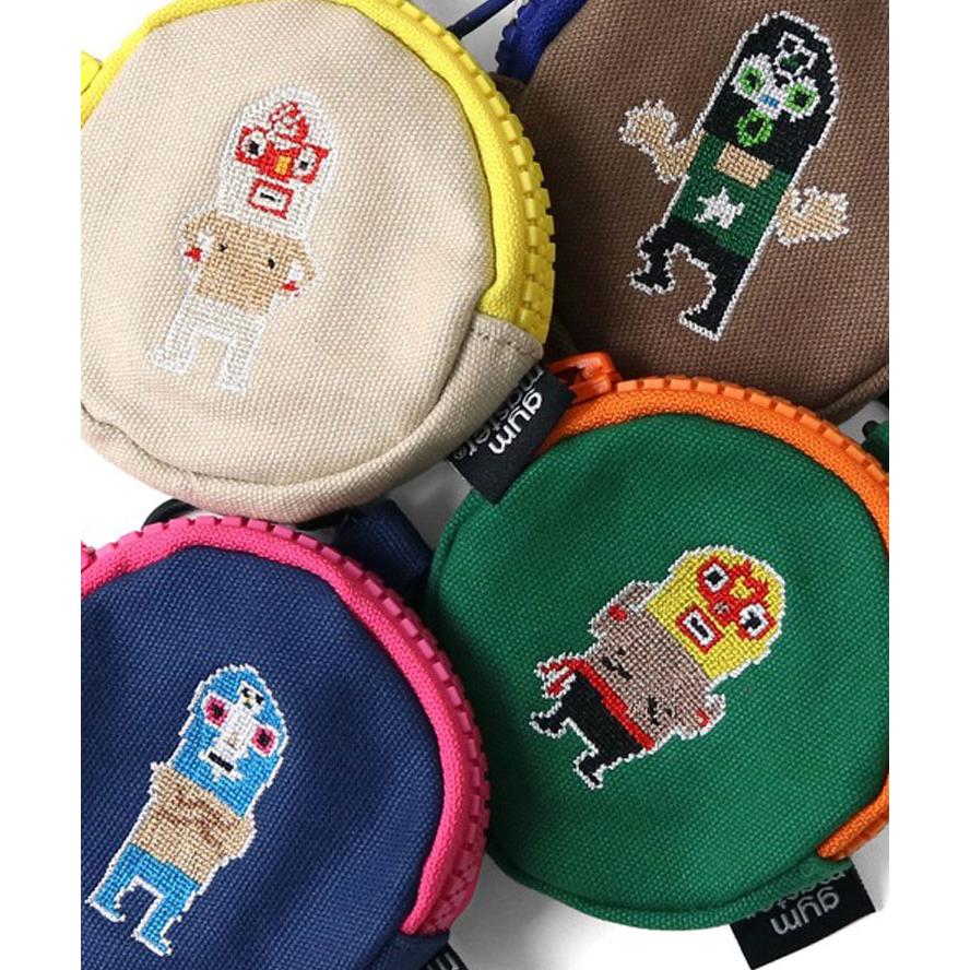 爆買 / gym master ジムマスター コインケース メンズ レディース レスラードット絵刺繍コインケース G721797 春夏 小銭入れ ミニ財布 キーケース アウトドア | gym master | 11