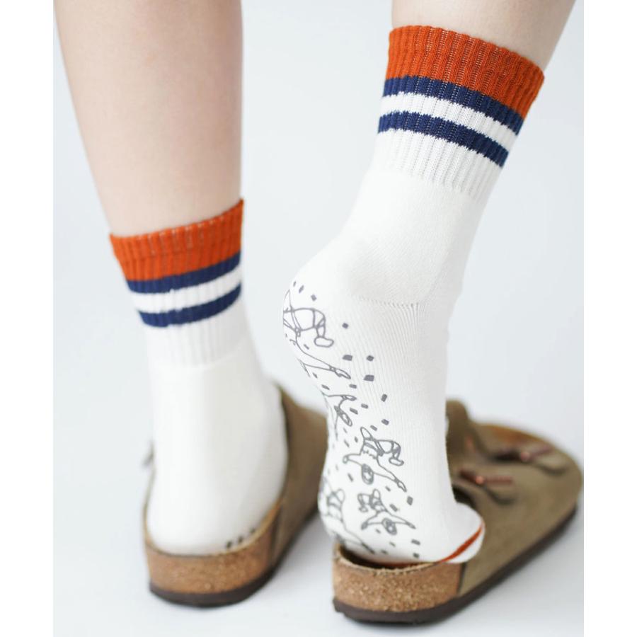 gym master ジムマスター 靴下 メンズ レディース フライングレスラーラバーソックス G766731 春夏 ソックス ミドルソックス おしゃれ カジュアル ギフト | gym master | 05