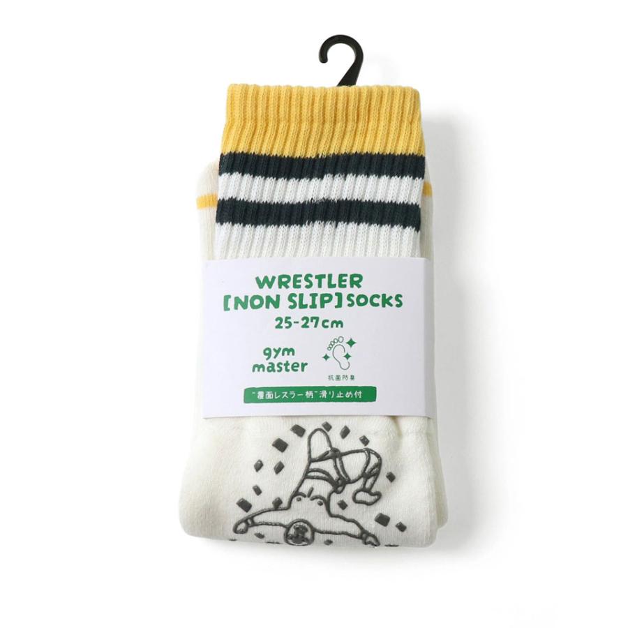 gym master ジムマスター 靴下 メンズ レディース フライングレスラーラバーソックス G766731 春夏 ソックス ミドルソックス おしゃれ カジュアル ギフト | gym master | 10