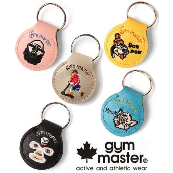 gym master ジムマスター ハッピー 刺繍 コイン キーホルダー G821649 | gym master
