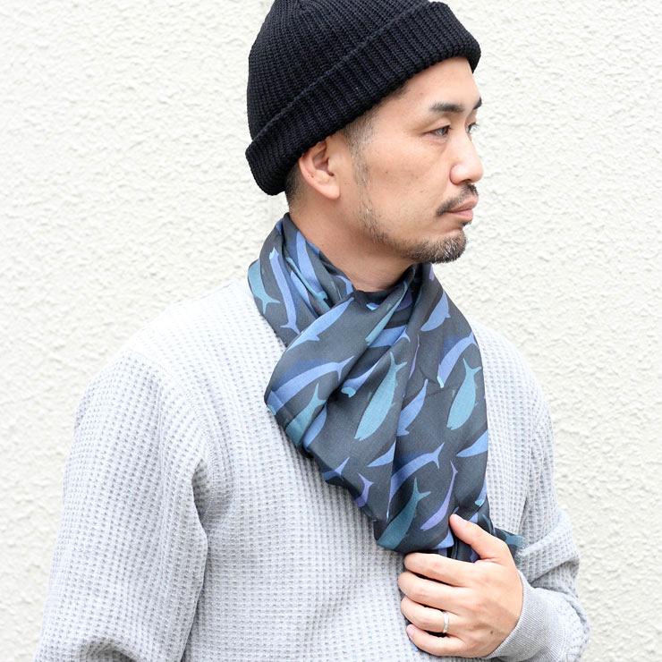 ネックウォーマー / ストール マフラー レディース ブランド メンズ チャムス gym master 総柄 ストール G921600 | gym master | 06