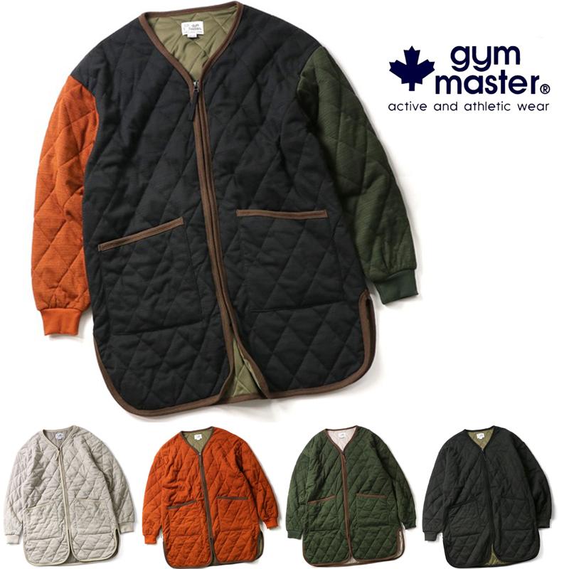 gym master ジムマスター キルティングワッフルロングコート G221715 | gym master