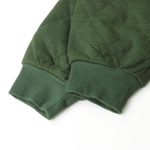 キルティングジャケット メンズ ジムマスター キルティングワッフルクルーネック gym master G221716 | gym master | 07