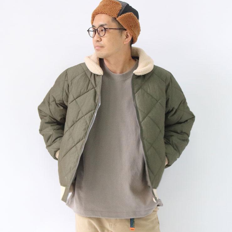 ジムマスター アウター メンズ gymmaster ロクヨンクロス キルティング ジャケット G233700 ミリタリージャケット | gym master | 08