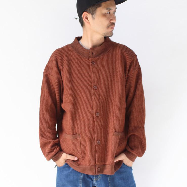 ジムマスター メンズ レディース gym master カーディガン ローゲージ鹿の子カーディガン G233720 | gym master | 08