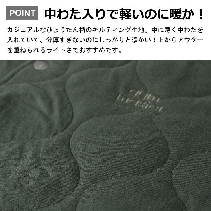 ジムマスター アウター メンズ gymmaster ウェーブキルト スナップボタン カーディガン G233736 レディース | gym master | 10