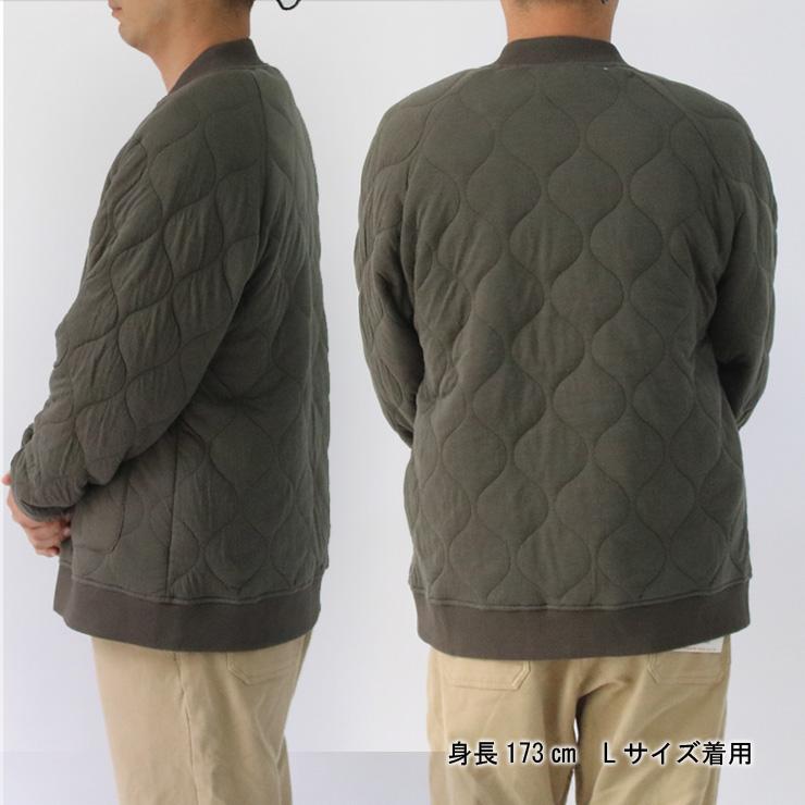 ジムマスター アウター メンズ gymmaster ウェーブキルト スナップボタン カーディガン G233736 レディース | gym master | 16