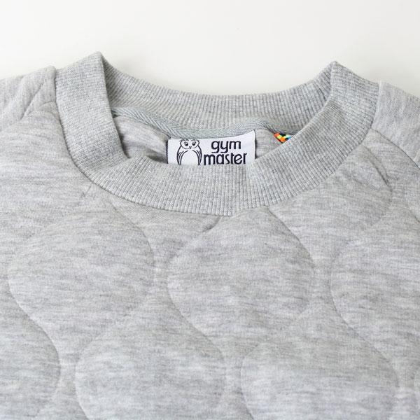 キルティングジャケット メンズ ジムマスター プルオーバー gym master ウェーブ キルトクルーネック G233737 | gym master | 11