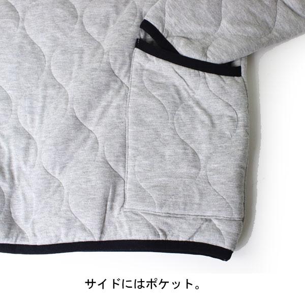 キルティングジャケット メンズ ジムマスター プルオーバー gym master ウェーブ キルトクルーネック G233737 | gym master | 14