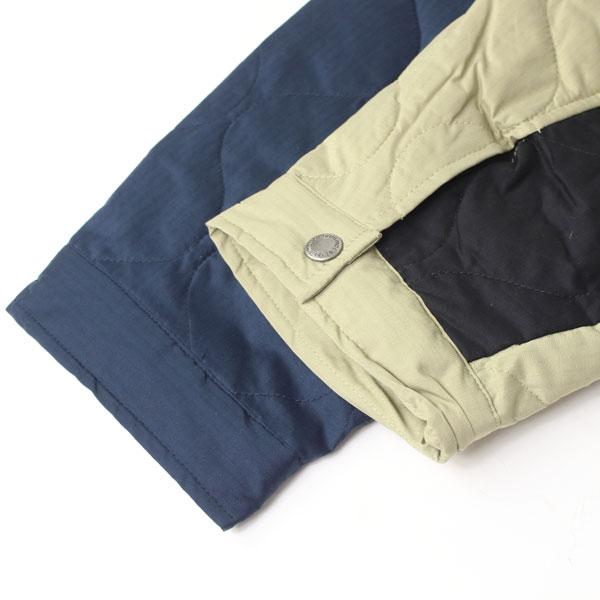 ジムマスター アウター メンズ gymmaster ストレッチドビークロスキルティングJKT G233794 キルトジャケット | gym master | 12