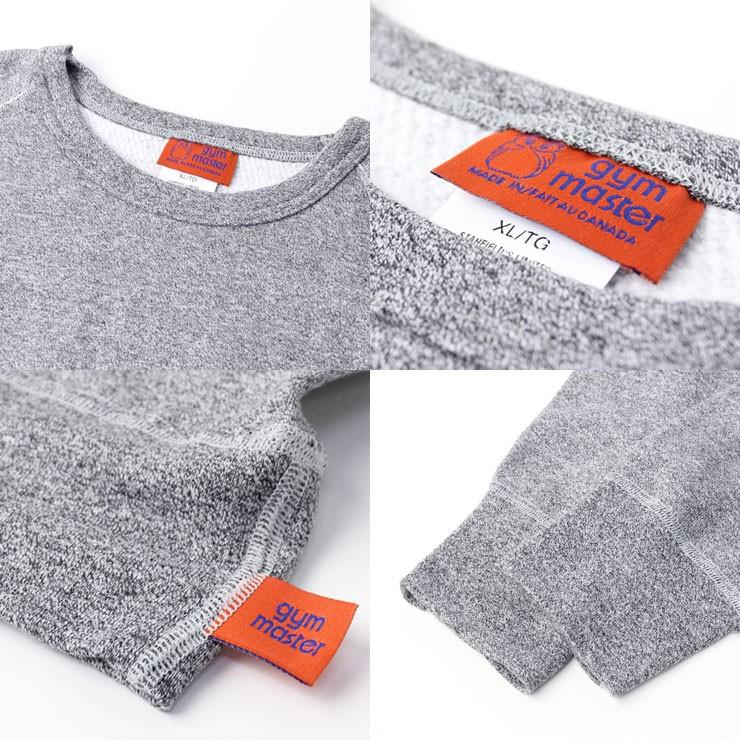 ジムマスター トレーナー gym master ラグラン ベーシック クルーネック スウェット G2689 カナダライン 裏起毛 MADE IN CANADA | gym master | 14