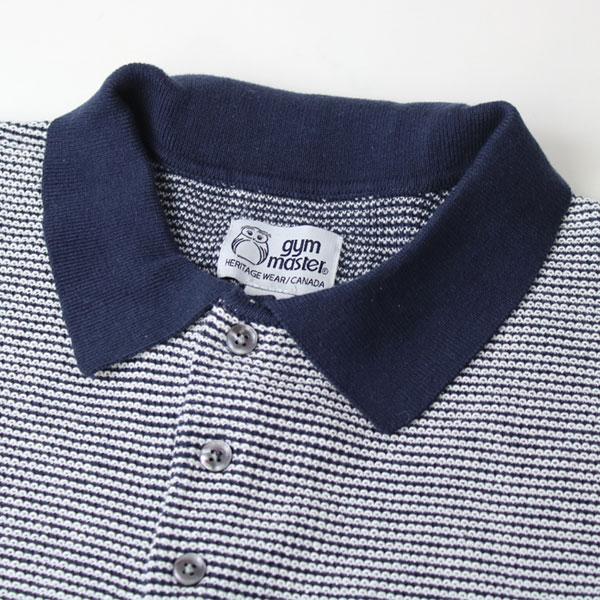 gym master ジムマスター ハイゲージニット ボーダー ポロシャツ G321771 半袖 メンズ  ジムマスター メンズ レディース 春 夏 春夏 | gym master | 07