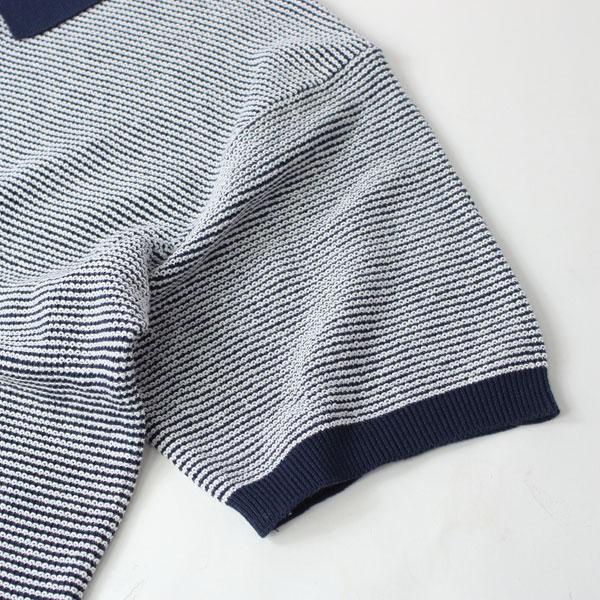 gym master ジムマスター ハイゲージニット ボーダー ポロシャツ G321771 半袖 メンズ  ジムマスター メンズ レディース 春 夏 春夏 | gym master | 08