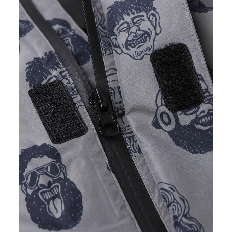 gym master ジムマスター ハッピーペイントレインコート メンズ ポンチョ レインコート 大きいサイズ レディース G321786 | gym master | 14