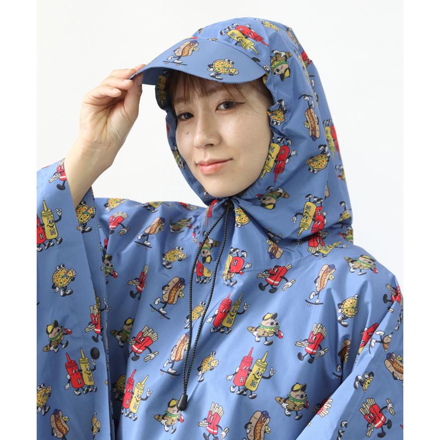 gym master ジムマスター プルオーバーハッピーペイントポンチョ ジムマスター プロトコル ポンチョ レインコート 大きいサイズ G321787 | gym master | 10