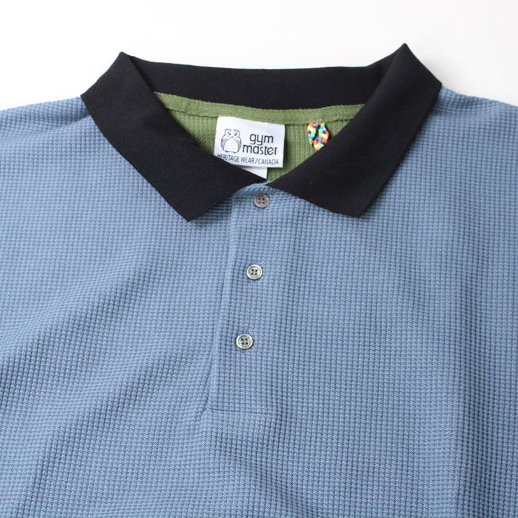 gym master ジムマスター 7.2ozドライワッフルポロシャツ Tシャツ 半袖 メンズ 大きいサイズ G333742 春夏 春 夏 | gym master | 09