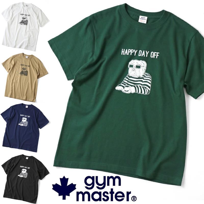 gym master ジムマスター 5.6oz HAPPY DAY OFF Tee G351712 プリントTシャツ | gym master