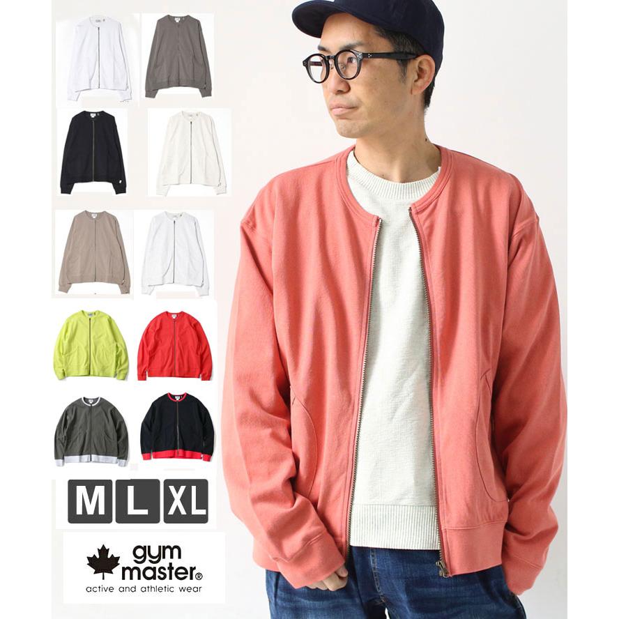 ジムマスター スウェット カーディガン メンズ レディース gym master 10.4oz プレイミアム ヘビーウェイト ジップカーデ G418771 | gym master