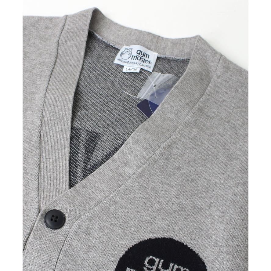 ジムマスター カーディガン ニット ひじおじさん セーター gym master ジャガードニットひじおじさんカーデ G421724 大きいサイズ 長袖 | gym master | 07