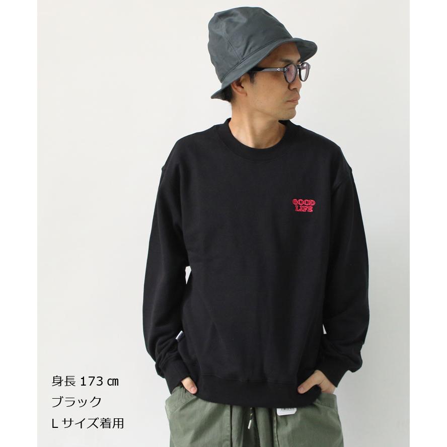 ジムマスター スウェット gym master 10.3oz GOOD LIFE刺繍スウェットシャツ トレーナー G421743 メンズ レディース / 返品・交換不可 | gym master | 05