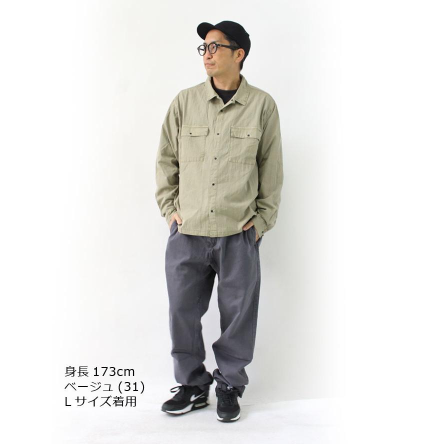 爆買 ジムマスター シャツ メンズ レディース gym master ピグメントシャツ g433738 シャツシャケット ライトアウター 長袖シャツ | gym master | 08