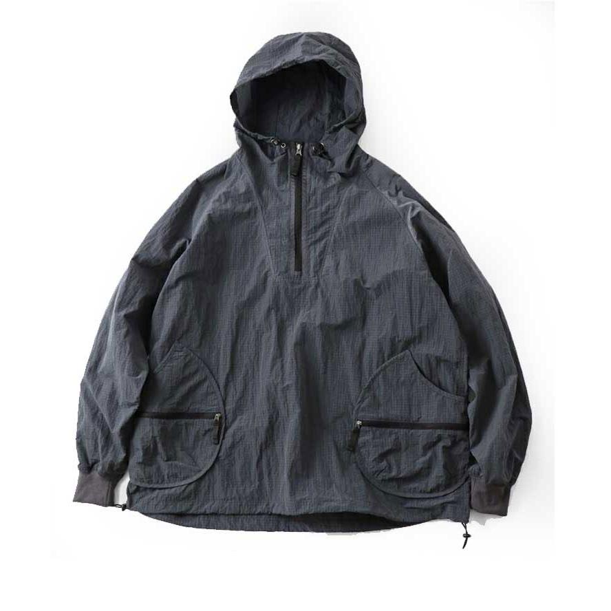 ジムマスター パーカー gym master リップストップ ナイロンDP アノラックパーカー G433741 アウトドア 男女兼用 グレー(03) | gym master