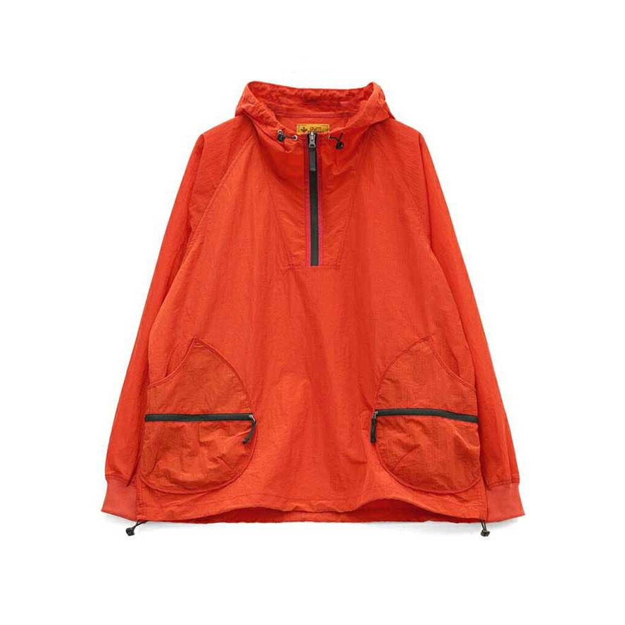 ジムマスター パーカー gym master リップストップ ナイロンDP アノラックパーカー G433741 アウトドア 男女兼用 オレンジ(18) | gym master