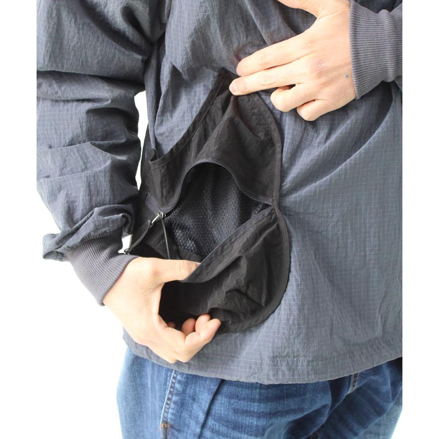 ジムマスター パーカー gym master リップストップ ナイロンDP アノラックパーカー G433741 アウトドア 男女兼用 オレンジ(18) | gym master | 04