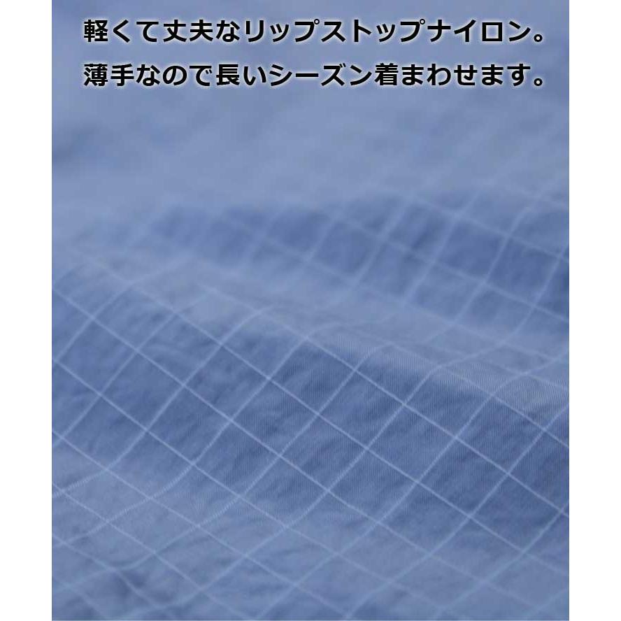 ジムマスター パーカー gym master リップストップ ナイロンDP アノラックパーカー G433741 アウトドア 男女兼用 オレンジ(18) | gym master | 05