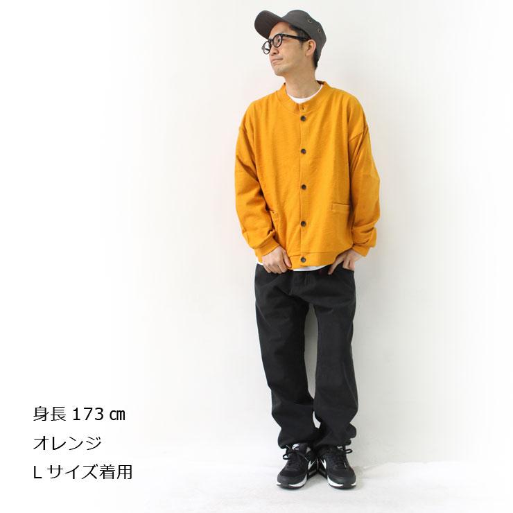 gym master ジムマスター ブロックインレーボタンカーデ  カーディガン メンズ レディース G433748 | gym master | 09