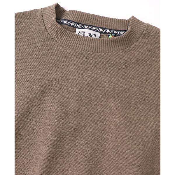 gym master ジムマスター ブロックインレーボリュームスリーブクルー G433750 トップス カットソー クルーネック 長袖 ボリュームスリーブ | gym master | 07