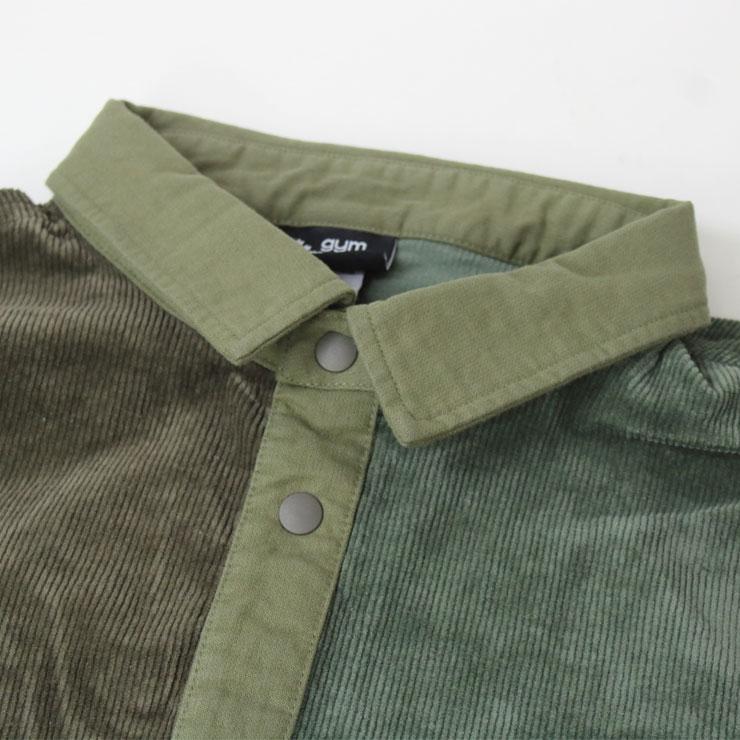 爆買 シャツ ジャケット gym master ジムマスター ストレッチコーデュロイシャツJKT G433763  メンズ レディース コットン 綿 | gym master | 08