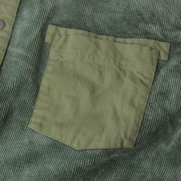 爆買 シャツ ジャケット gym master ジムマスター ストレッチコーデュロイシャツJKT G433763  メンズ レディース コットン 綿 | gym master | 09