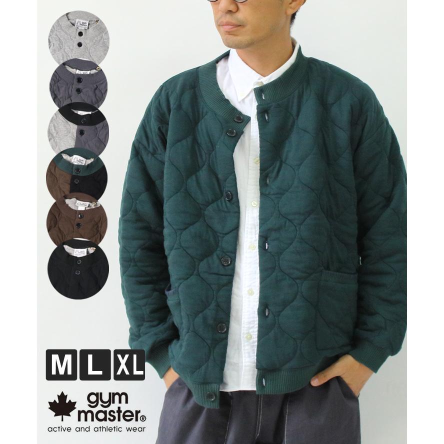 ジムマスター gym master ウェーブ キルトボタンカーデ G433765 | gym master