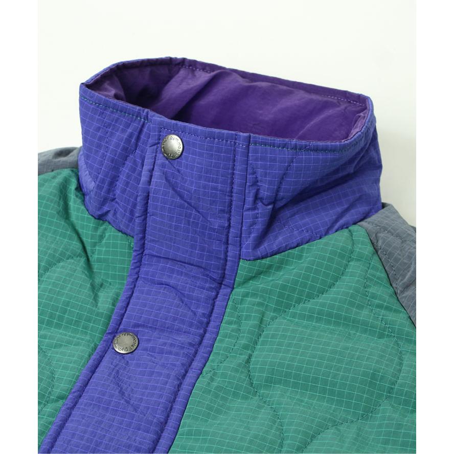 ジムマスター アウター キルティング ジャケット gym master リップストップキルティングスタンドジャケット G433790 | gym master | 10