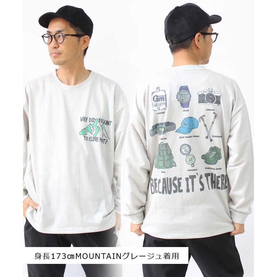 ジムマスター スウェット gym master T/C 裏毛 ビッグTee G433794 G433795 G433796 SunnyDay FavoriteFood Mountain / 返品・交換不可 | gym master | 17